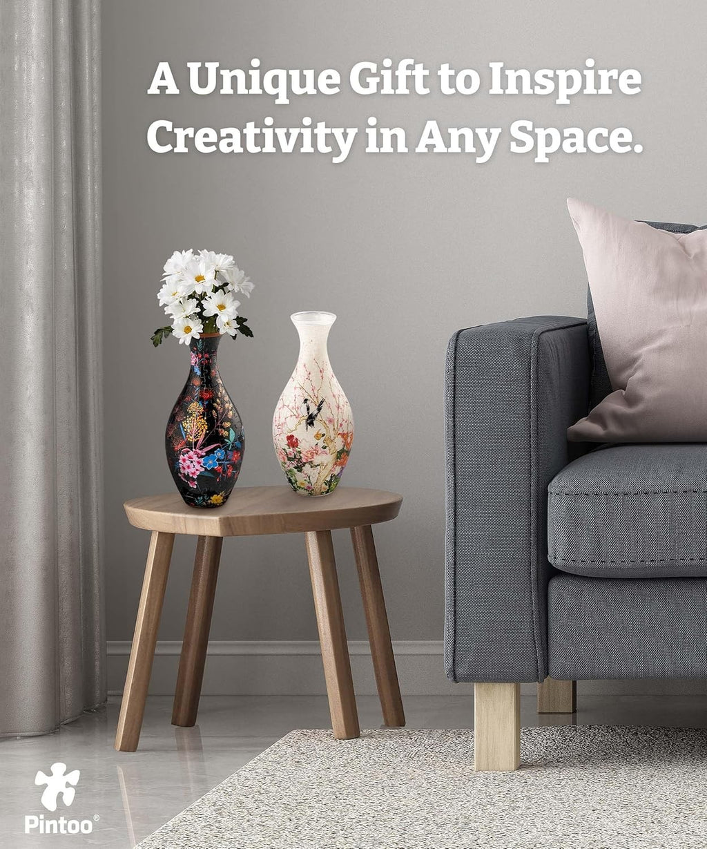 3D Puzzle Flower Vase 160 Piece Decorative Floral Home Decor Gift