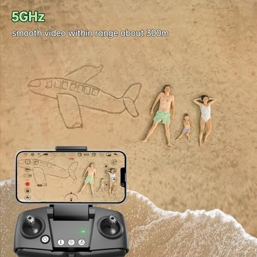 4K GPS Drone with Camera – 50 Min Flight, Auto Return, 2 Batteries