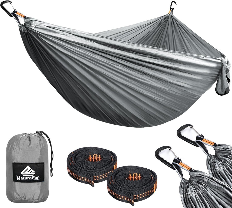 Ultra-Light Camping Hammock 300kg Load, Breathable Nylon, Quick-Dry, Outdoor