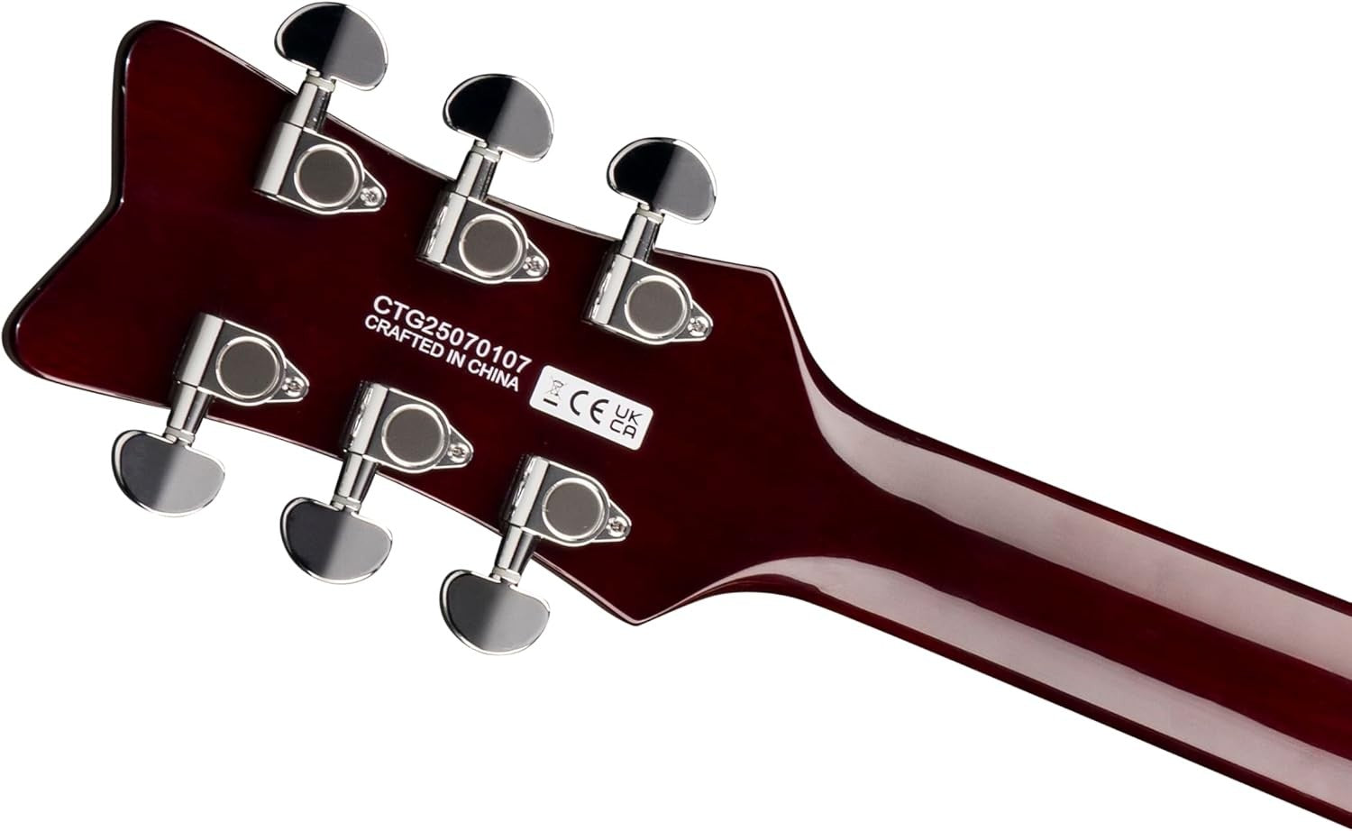 Electric Guitar HH Poplar Body Laurel Fingerboard Duo Tone Burst