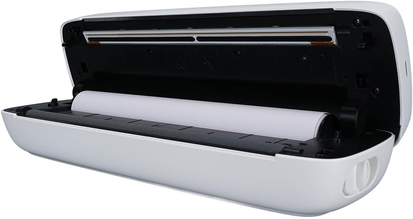 Wakects Bluetooth Thermal Printer – Portable Inkless Mobile Printer 57-216mm