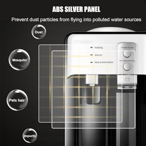 Water Cooler with Ice Maker Hot & Cold Countertop Dispenser Home Office