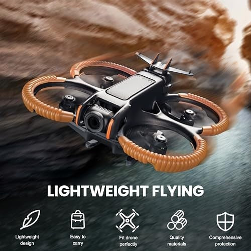 3-IN-1 Drone Protection Kit Propeller Guard Tail Landing Gear Accessories
