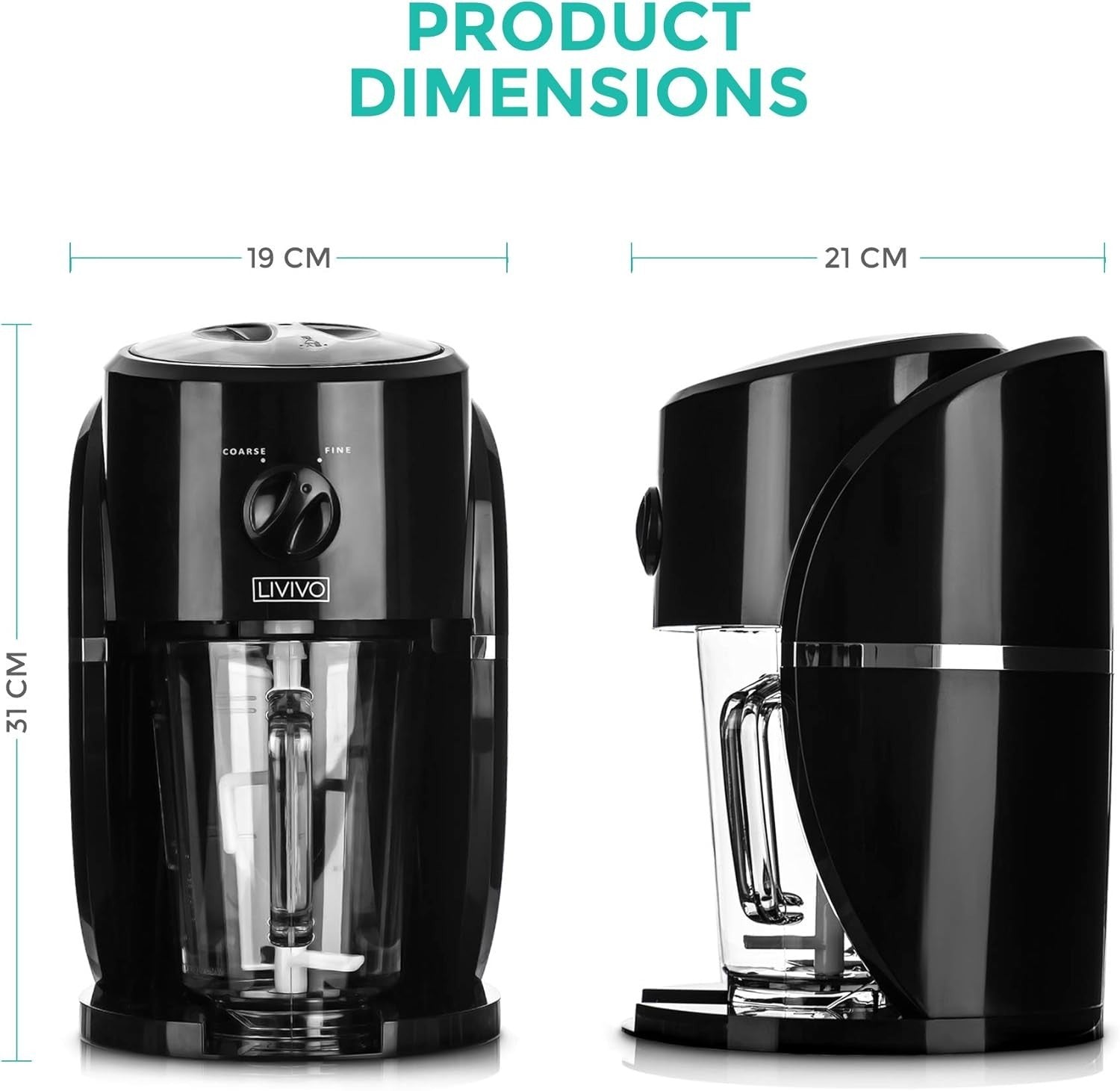 Electric Ice Crusher Slush Maker Snow Cone Smoothie Blender BPA Free