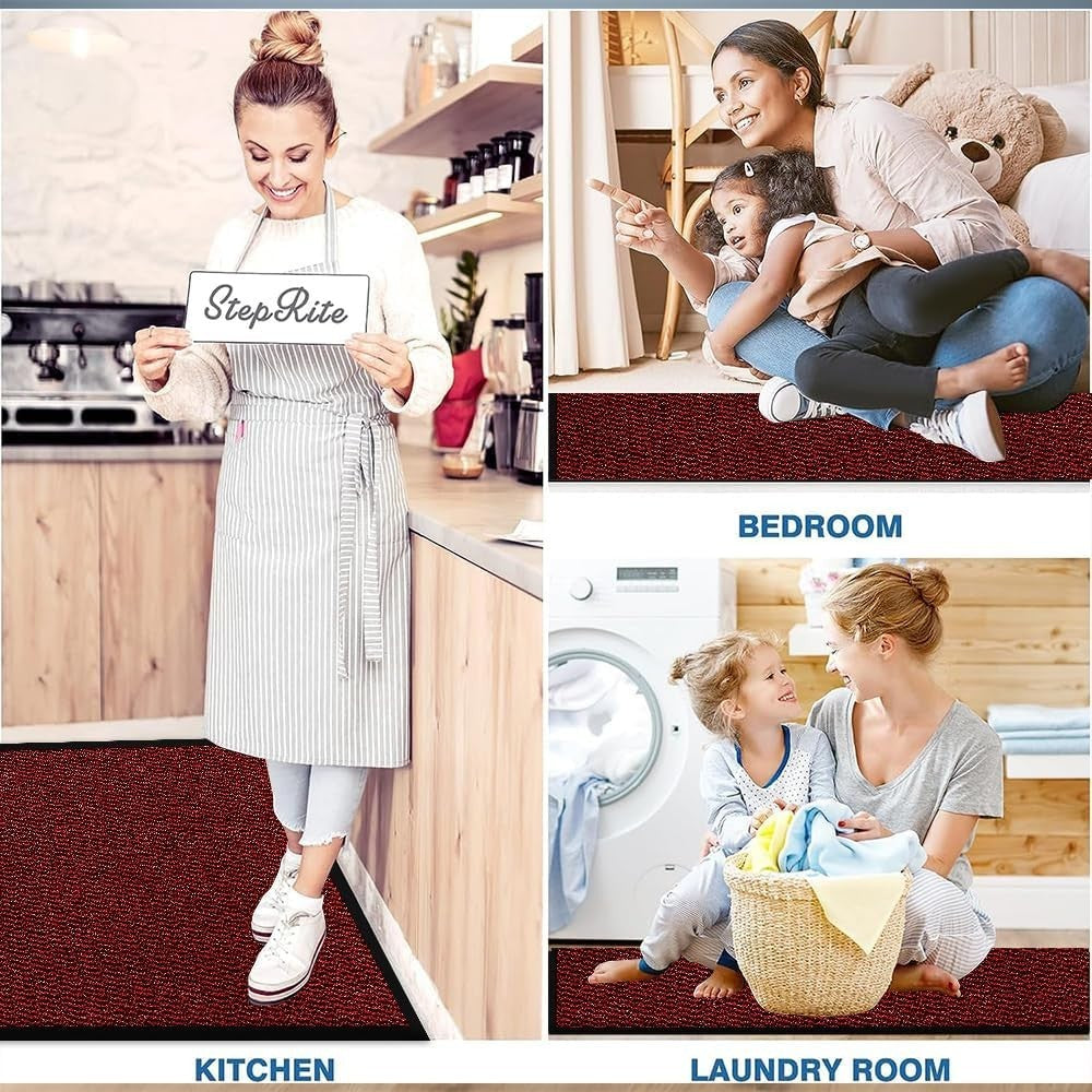 Large Waterproof Door Mat 120x150cm Non Slip Heavy Duty Indoor Entrance Rug
