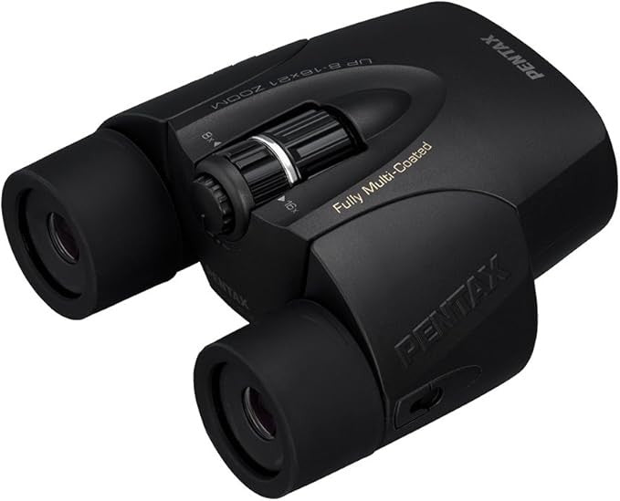 8-16x21 Zoom Compact Binoculars HD Multicoated Lens Pocket Travel Viewing