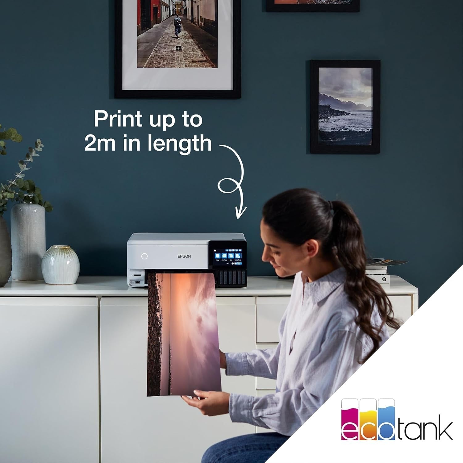 A4 Wireless Ink Tank Photo Printer Duplex High-Quality Colour Prints