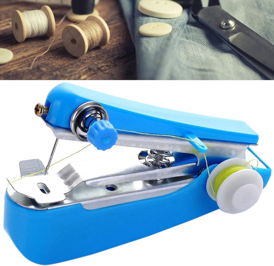 Handheld Sewing Machine Mini Portable Manual Stitcher DIY Repairs