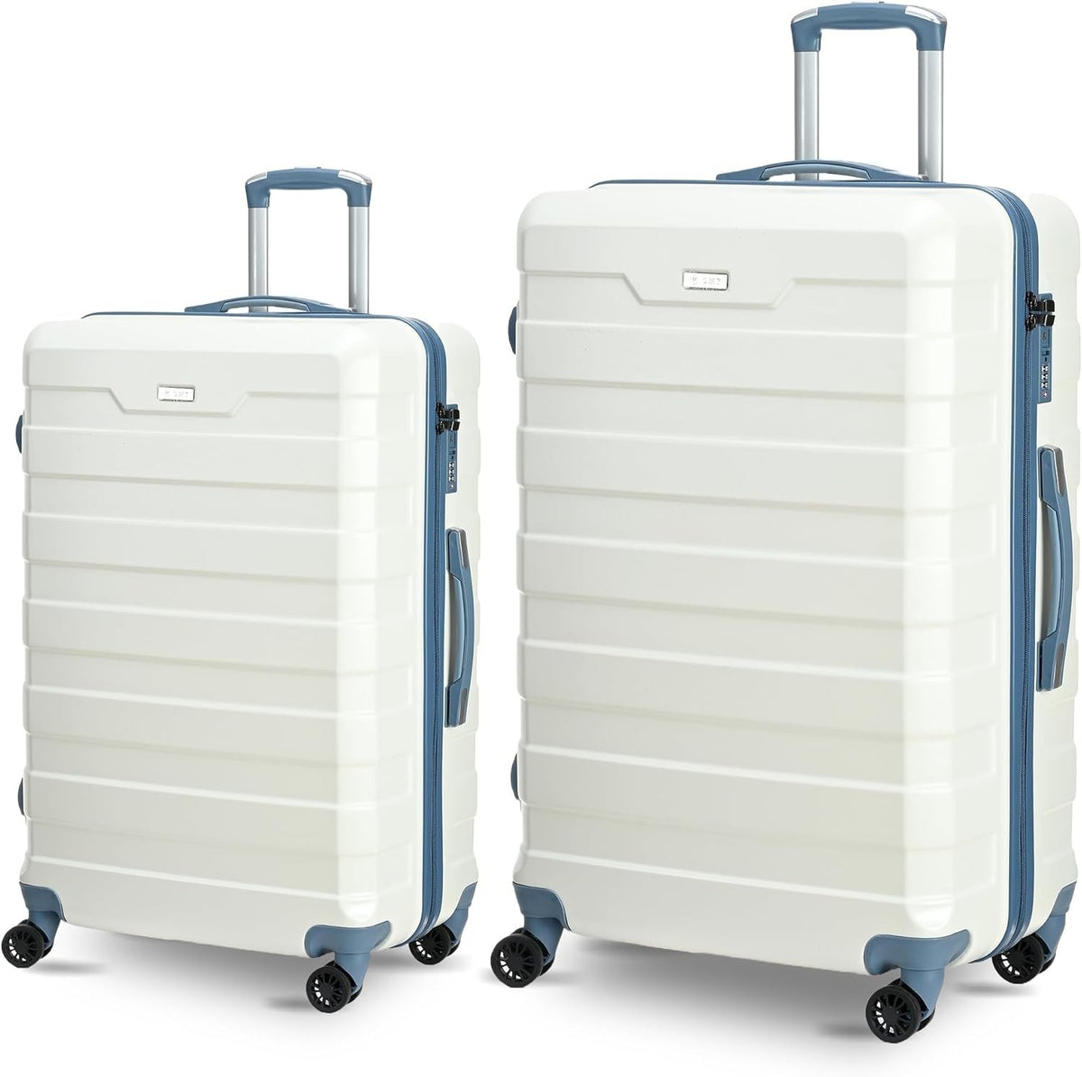 Check In Travel Case Set 24” & 28” Lightweight Hard Shell TSA Spinner