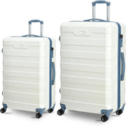Check In Travel Case Set 24” & 28” Lightweight Hard Shell TSA Spinner