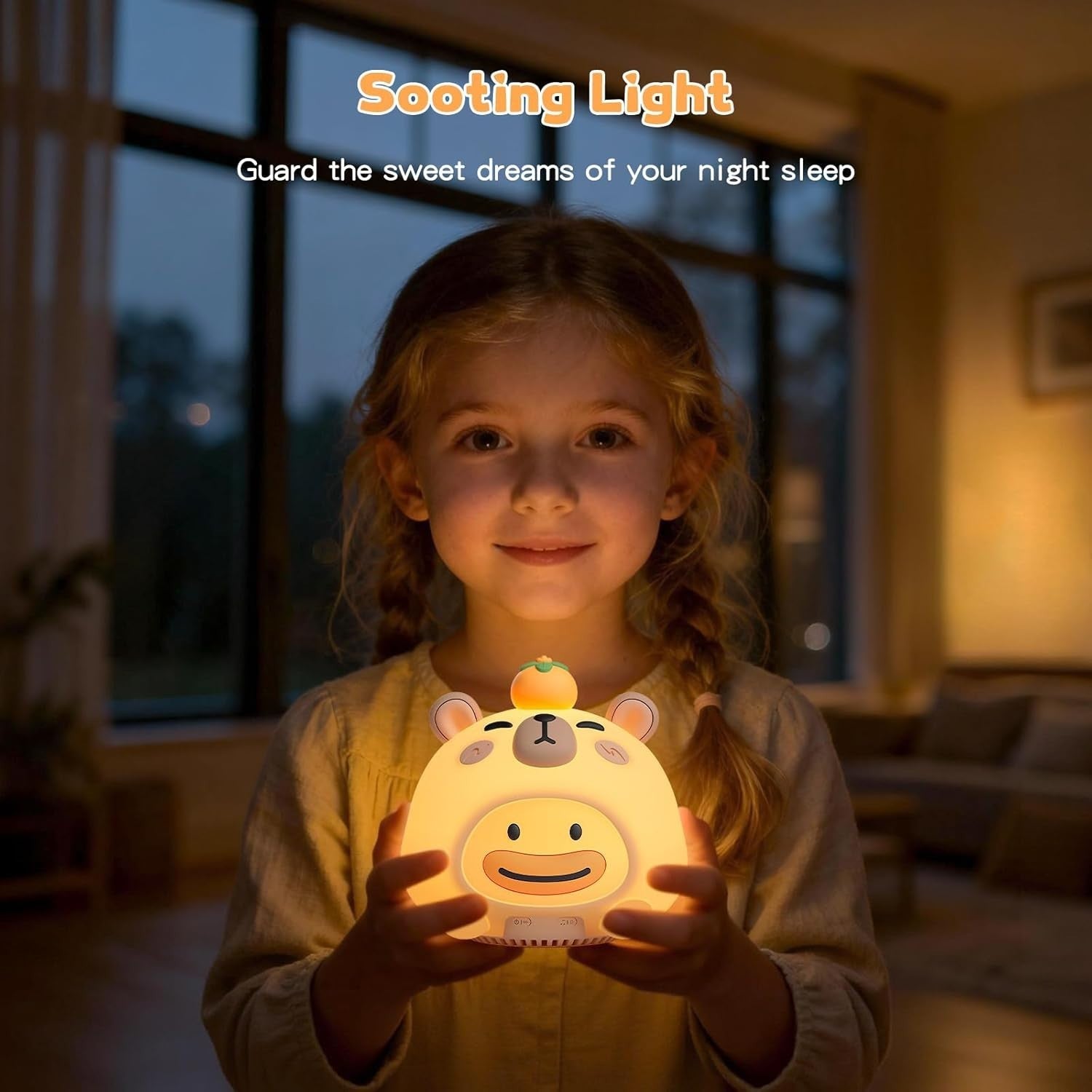 White Noise Machine for Kids & Adults with Night Light & Bluetooth