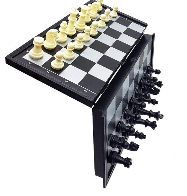8-in-1 Board Game Set | Chess Backgammon Ludo Snakes & Ladders | Portable Family