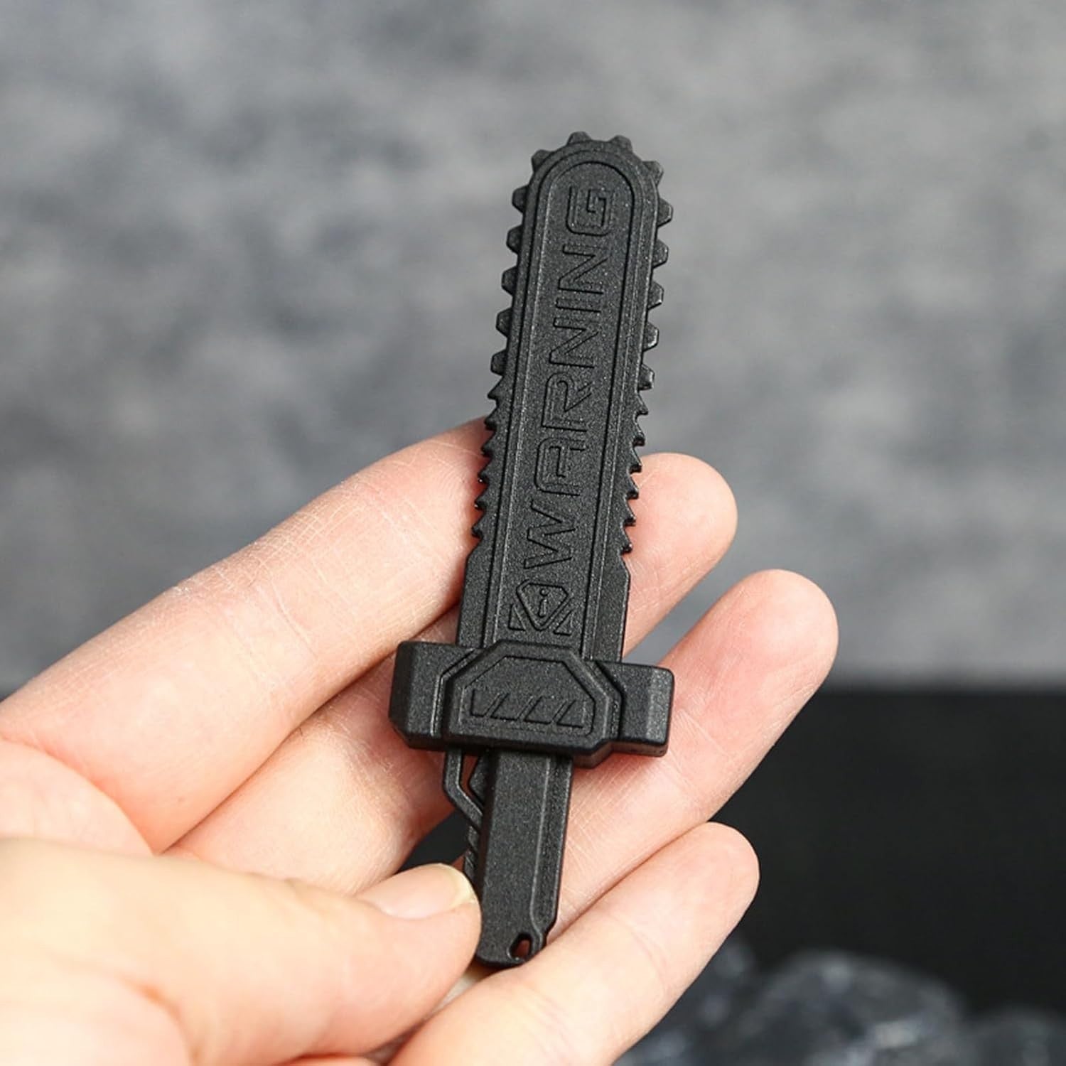 Black Metal Sword Fidget Slider Silent Clicker Stress EDC