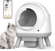 Automatic Self Cleaning Cat Litter Box Smart App Control Odor Free Tray
