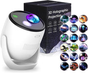 3D Galaxy Projector RGB Bluetooth Night Light 90+ Scenes Holographic