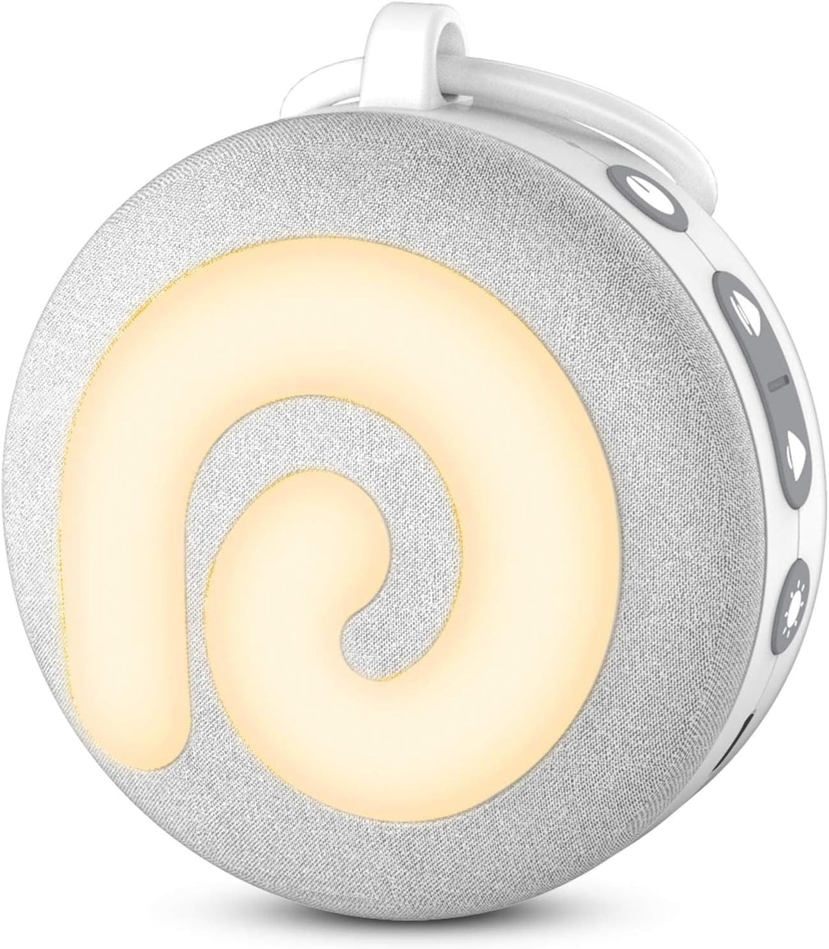 Grey Noise Sound Machine Baby Sleep Aid Night Light Portable Rechargeable