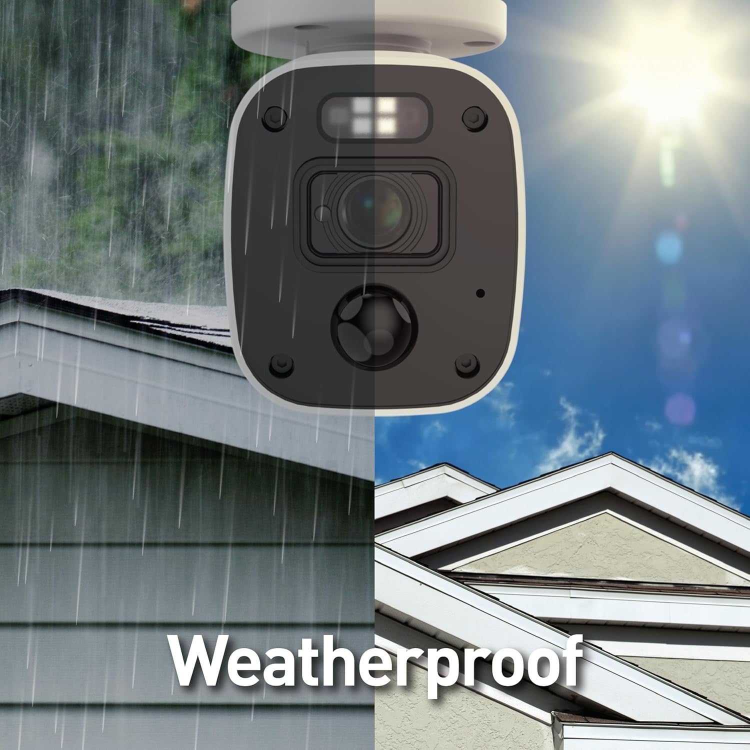 4K Security Camera Add On Bullet Camera Color Night Vision Motion Alert