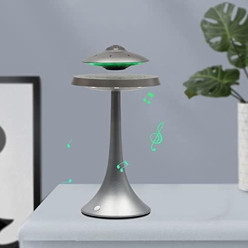 Levitating UFO Lamp Bluetooth Speaker 15-Color RGB Floating LED Desk Decor