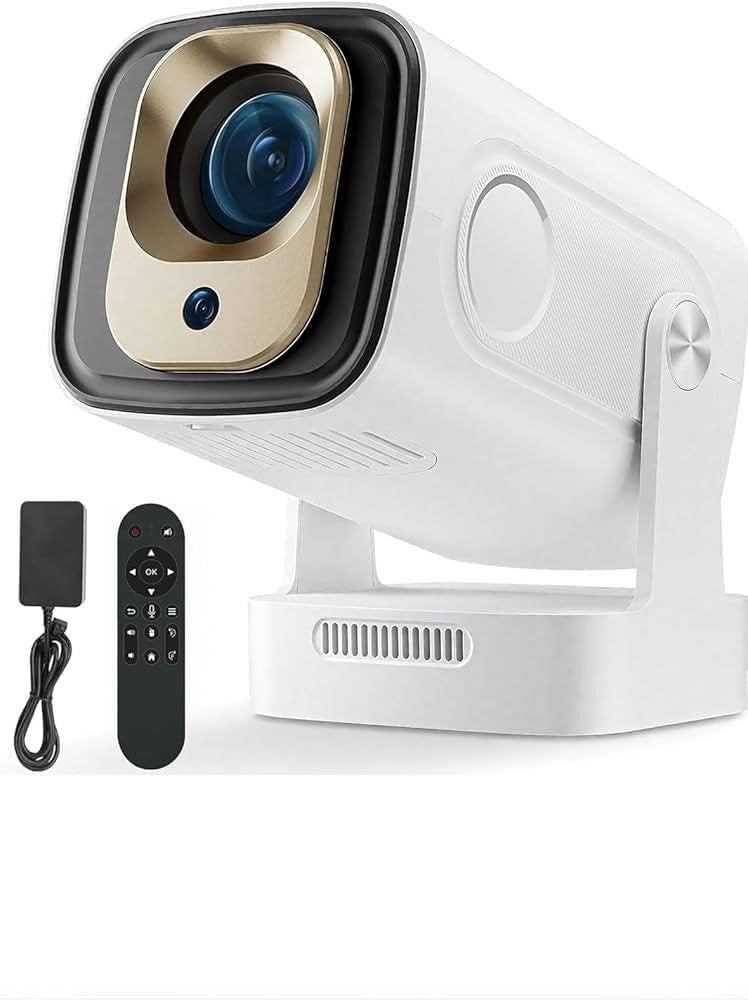 Native 1080P WiFi Android Smart Projector 12000 Lumens Portable Home Theater