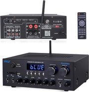 300W Bluetooth Stereo Amplifier HDMI FM USB SD HiFi Receiver w Remote