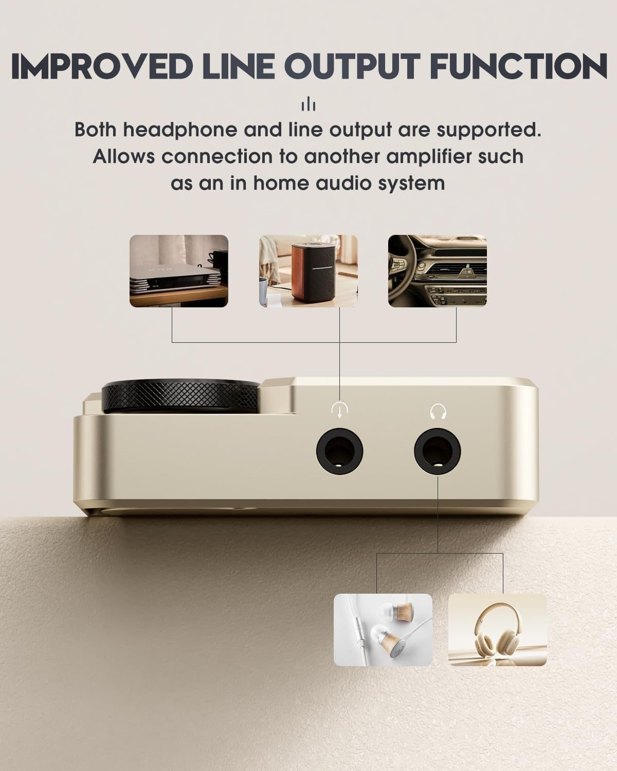 HiFi Lossless Audio Player 64GB DSD DAC Portable MP3 Music Player 256GB Gold