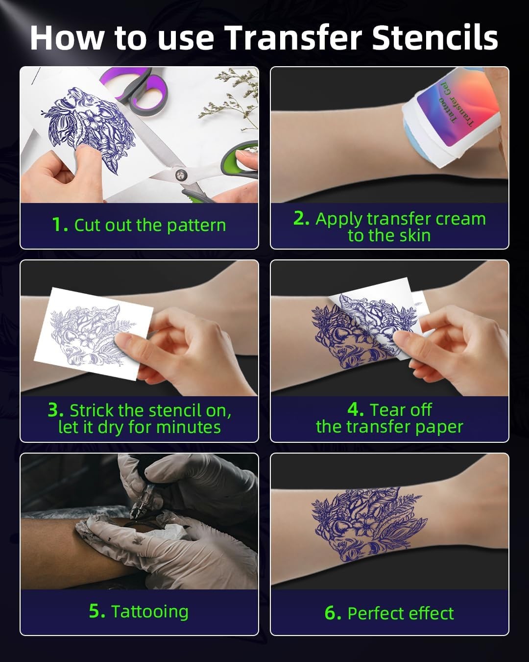 P84 A4 Tattoo Stencil Printer – Bluetooth Thermal Printer for Artists & Beginner