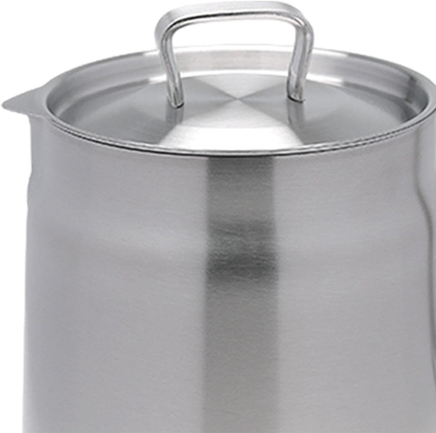 1.5L Stainless Steel Deep Fryer Pot Chip Pan Basket Lid Oil Strainer