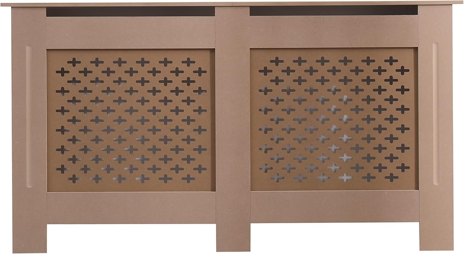 Large Unfinished MDF Radiator Cover Modern Decorative Cabinet