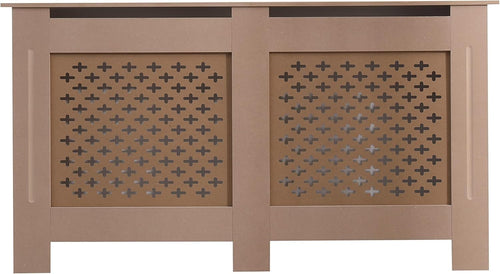 Large Unfinished MDF Radiator Cover Modern Decorative Cabinet