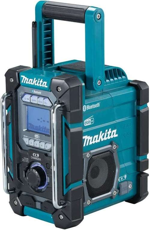 DAB/DAB+ Job Site Radio Bluetooth Portable Battery Powered Black