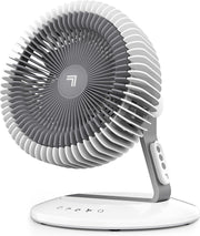 Oscillating Table Fan 3Speed Remote Control Quiet Adjustable Tilt Air Circulator