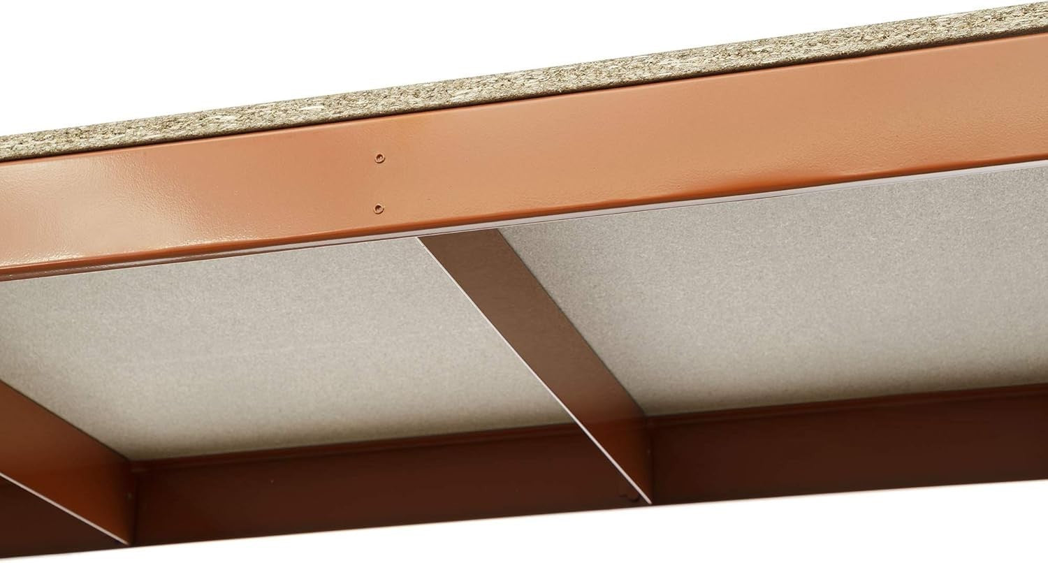 Heavy Duty 4-Tier Corner Garage Shelf 400KG per Shelf 180x180x60cm