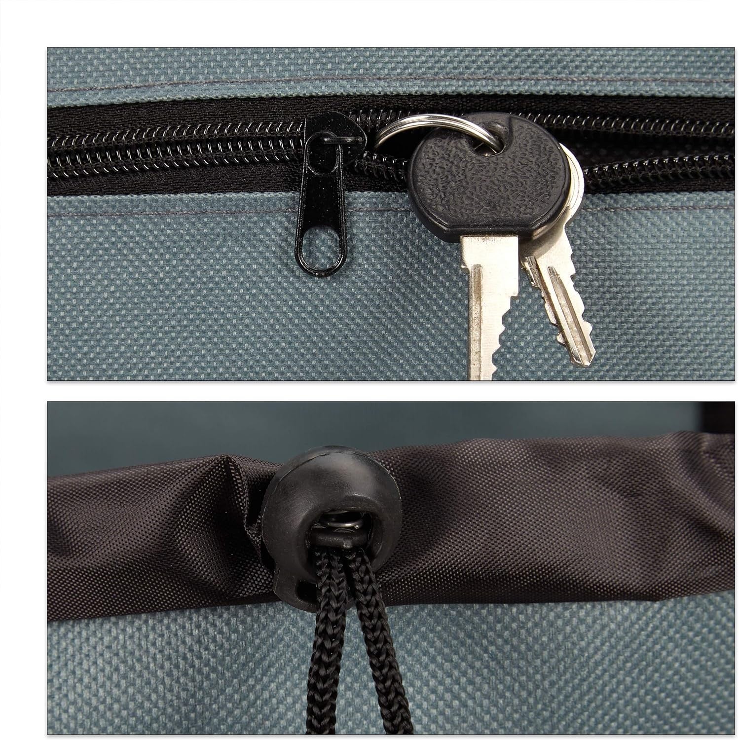Folding Shopping Trolley Wheels Removable 28L Grocery Bag Lightweight