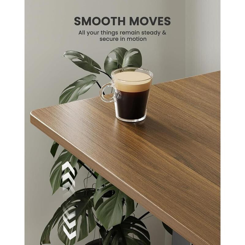 Electric Standing Desk 120x60cm Sit Stand Height Adjustable Desk 4 Memory