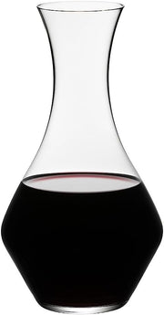 Elegant Crystal Wine Decanter 1L Aeration Carafe for Red Wine 750ml Bottle