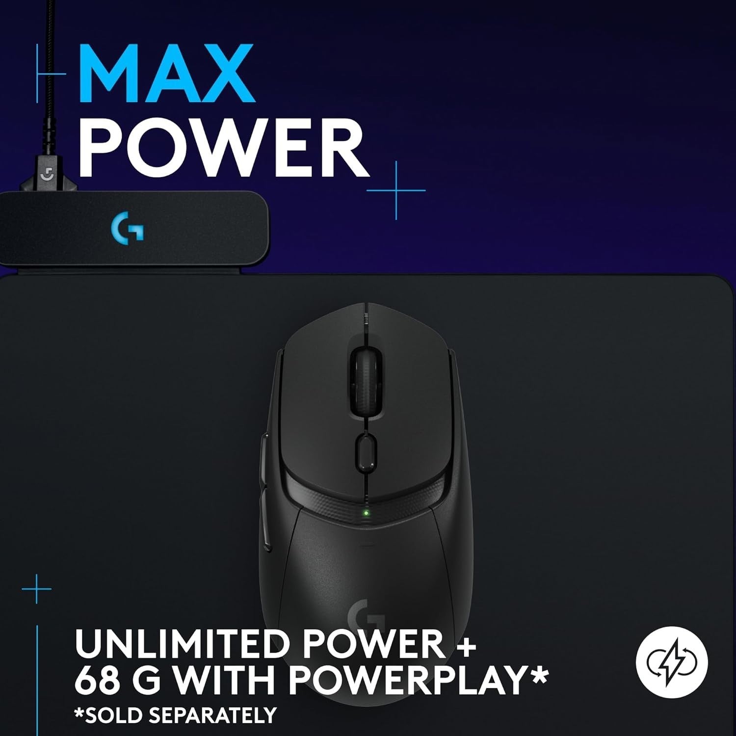 Wireless Gaming Mouse 25000DPI Ultra Lightweight 6 Button 300Hr Battery PC