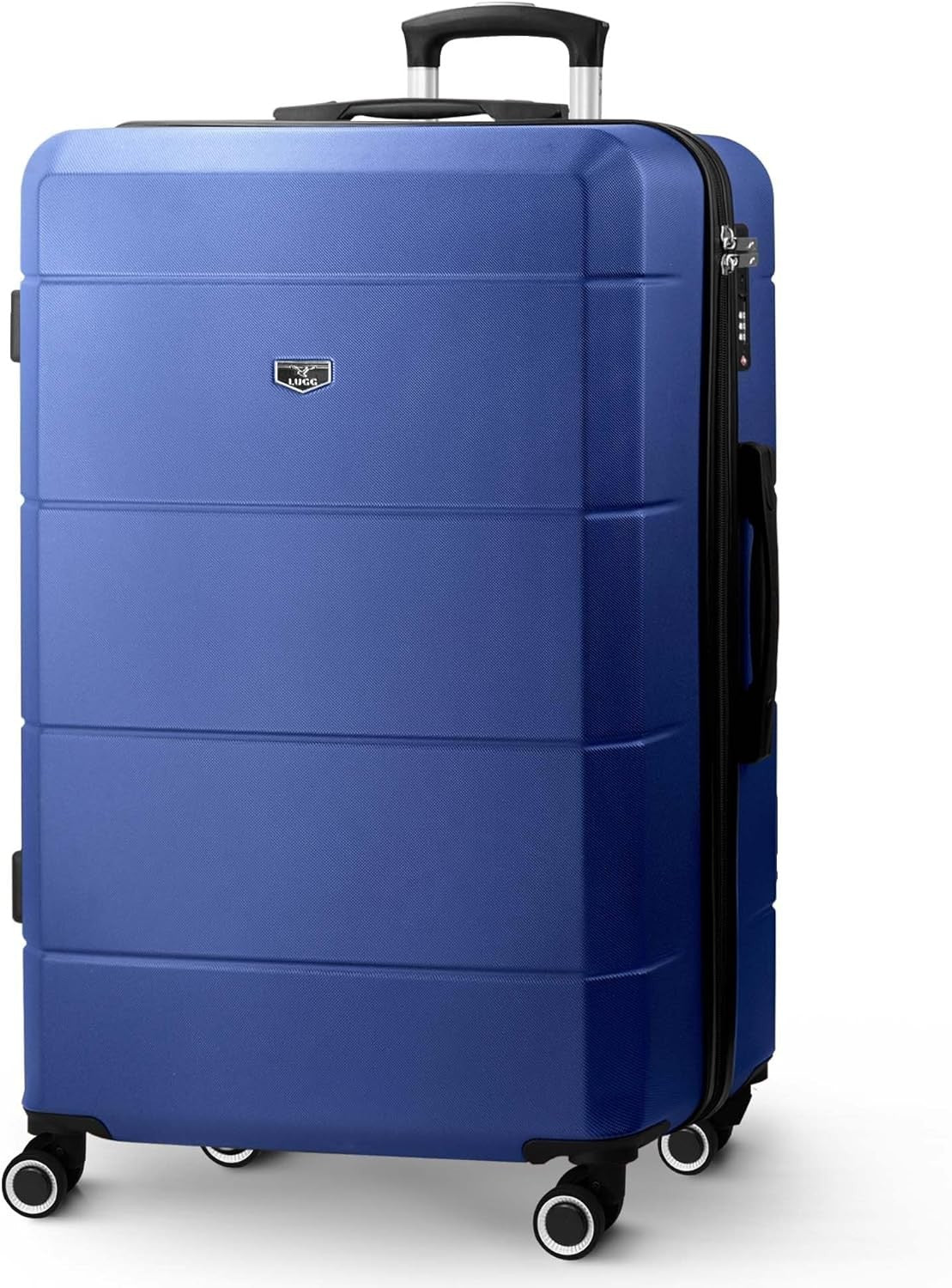 Large Checked Travel Suitcase 28” ABS Hard Shell 4 Wheel Spinner TSA