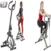 Stair Stepper w Handlebar Extended Range & Squat Assist Trainer Set