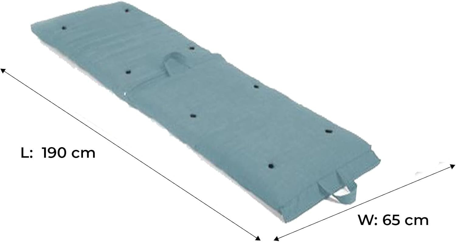 Foldable Futon Mattress Single Roll-Up Bed | Soft Touch Hypoallergenic