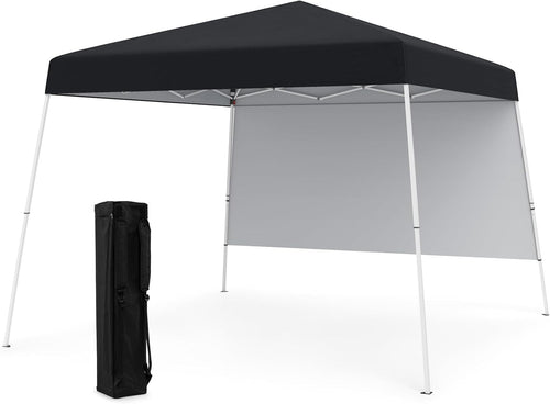 3x3M Black Pop-Up Canopy Tent UPF50+ Sunshade Outdoor Party Gazebo