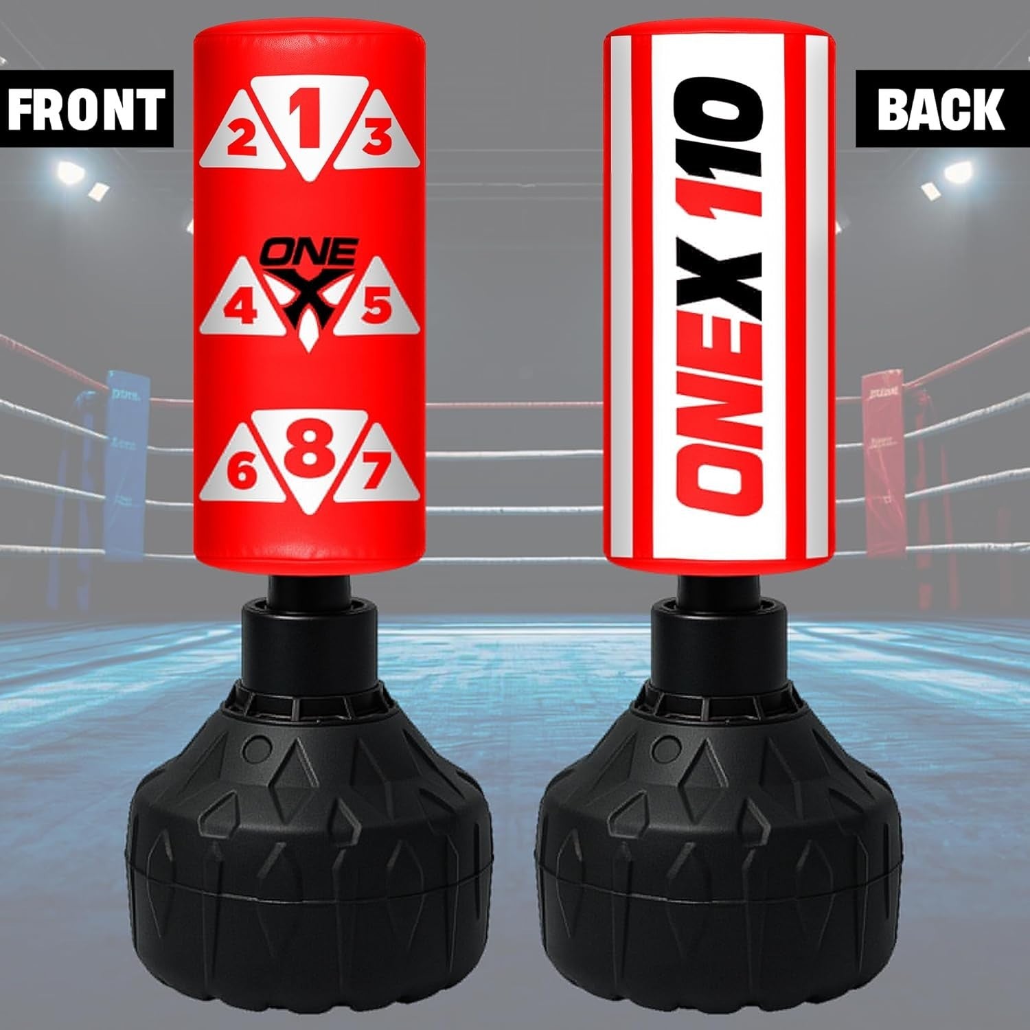 Kids Free Standing Boxing Punch Bag 3.5FT Gloves Indoor Outdoor