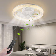 Bellanny 48CM Ceiling Fan, 6 Speeds, Dimmable LED, Reversible, Quiet Motor