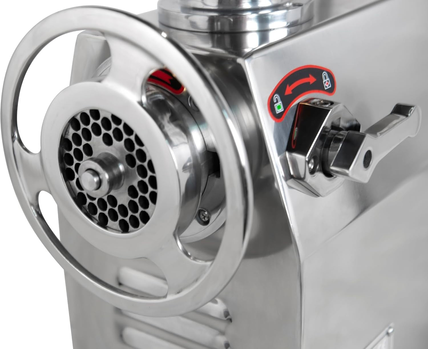 2200W Commercial Meat Grinder 350kg/hr Sausage Maker Stainless