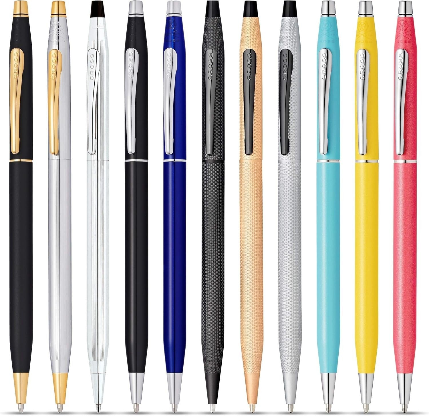 Luxury Black Lacquer Ballpoint Pen – Medium Point, Refillable, Gift Box
