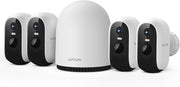 2 Camera Wireless Security System 2K Night Vision No Monthly Fee