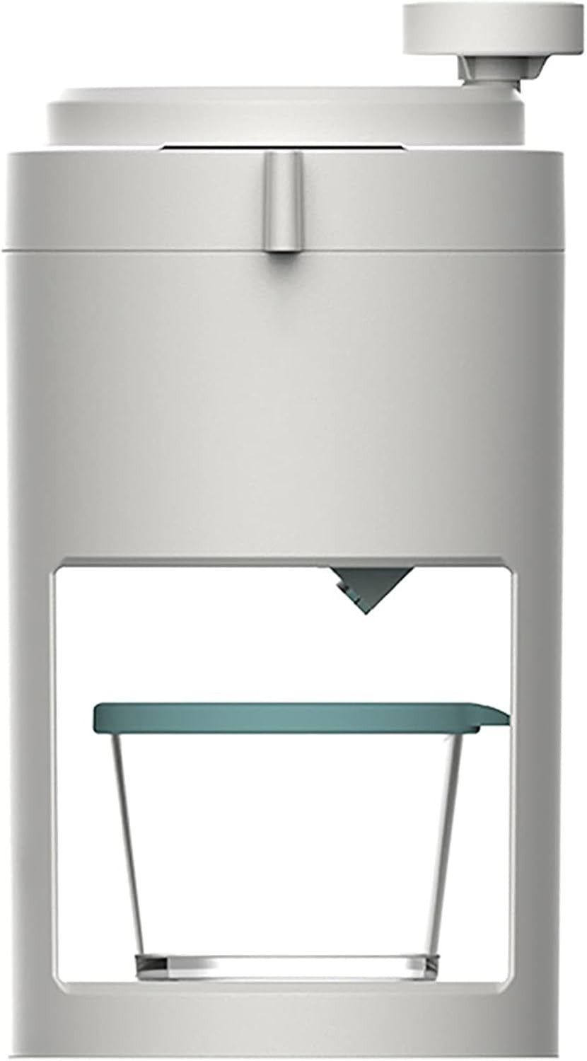 Manual Ice Crusher Snow Cone Maker Hand Crank Shaved Ice Machine
