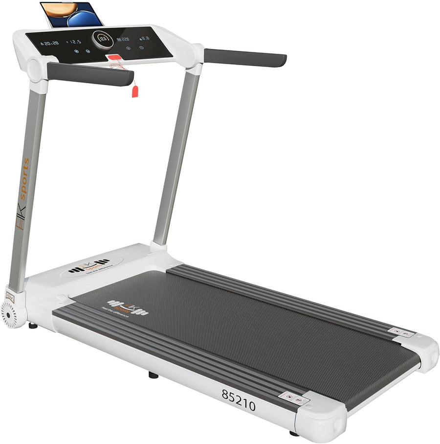 Foldable Home Treadmill 2.5HP 1-14 KM/H Shock Absorption Touchscreen