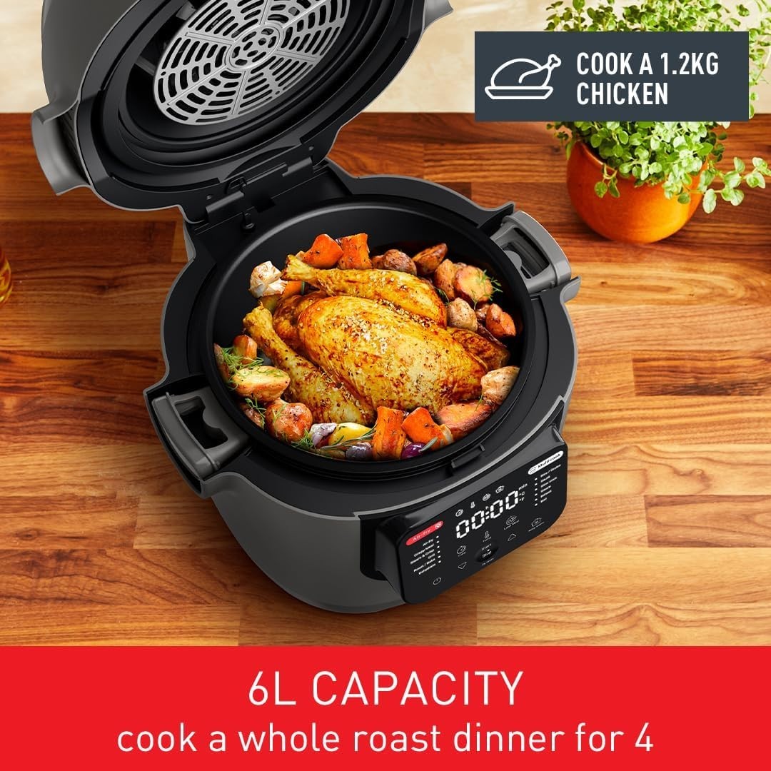 6L Multi Cooker & Air Fryer | Auto-Stir Tech | 14 Programs | Multi-Layer