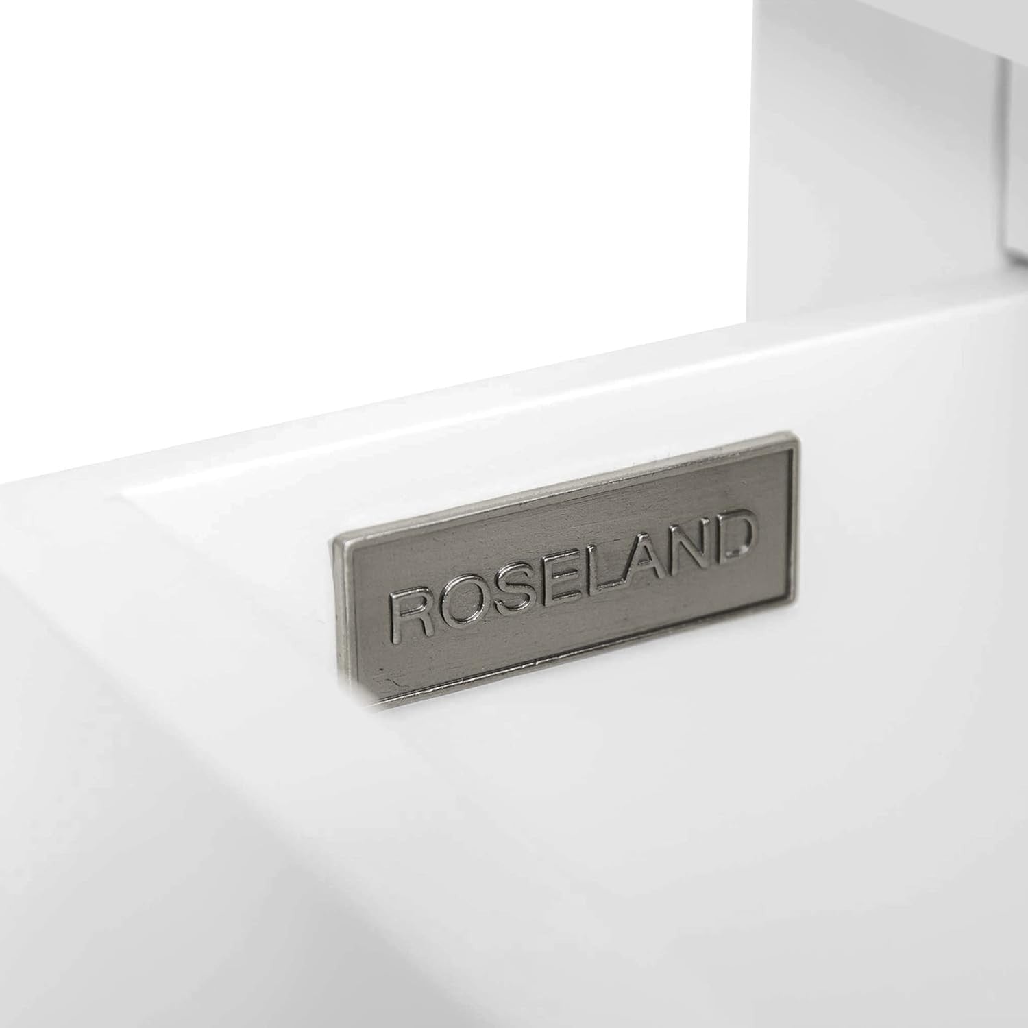 White Solid Wood 3 Drawer Bedside Table Fully Assembled 42x32x56cm Modern
