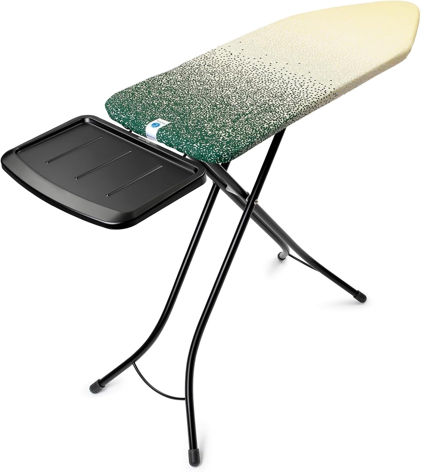 Extra Large Ironing Board 124x45cm Steam Unit Holder Adjustable Height